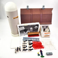 Vintage Ertl Farm Country Dairy Barn with Silo 1/64 Plastic Farm Toys Incomplete