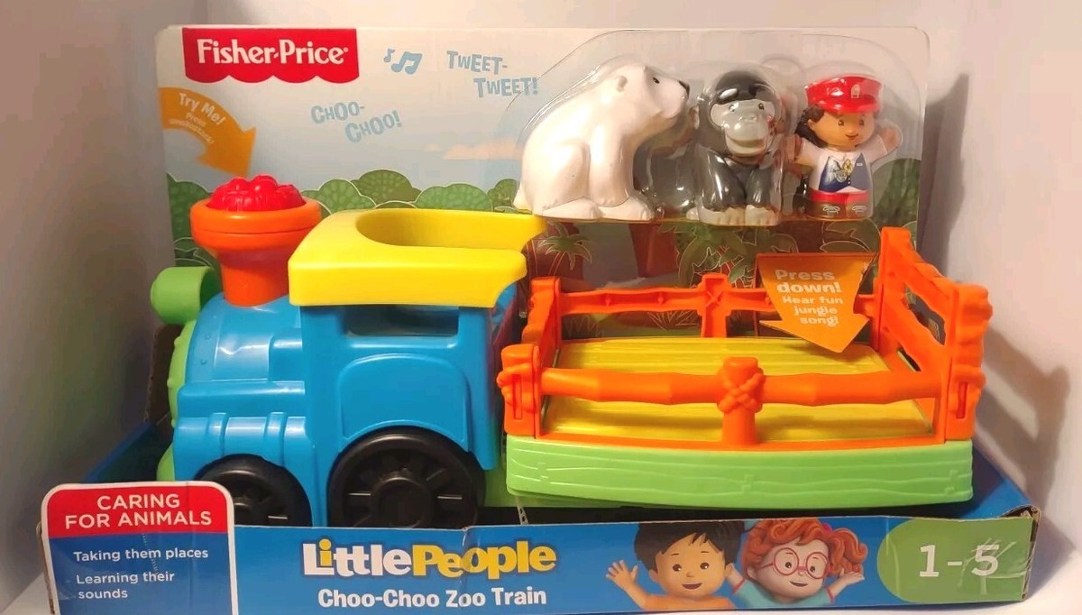 Fisher Price Little People Choo-Choo Zoo Train with Jungle