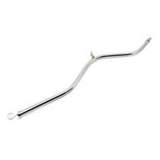 Turbo 350 Trans Chevy Th350 Gm Chrome Transmission Dipstick Tube 34 Length