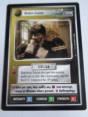 Star Trek The Next Generation CCG Q Continuum Einzelkarte