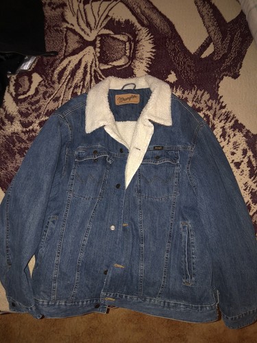 Mens USA Wrangler Fleece Lined Heavy XL 