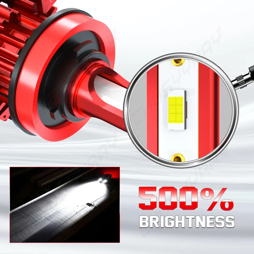 PARA Kia Forte 2010-2015 2016 Faro LED Bombillas de haz alto/bajo Xenón Blanco 6000K Foto 4 de 4