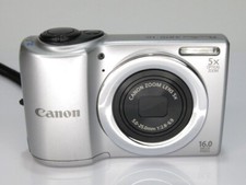 Canon PowerShot A810 HD 16MP Silver Compact Digital Camera Used Tested