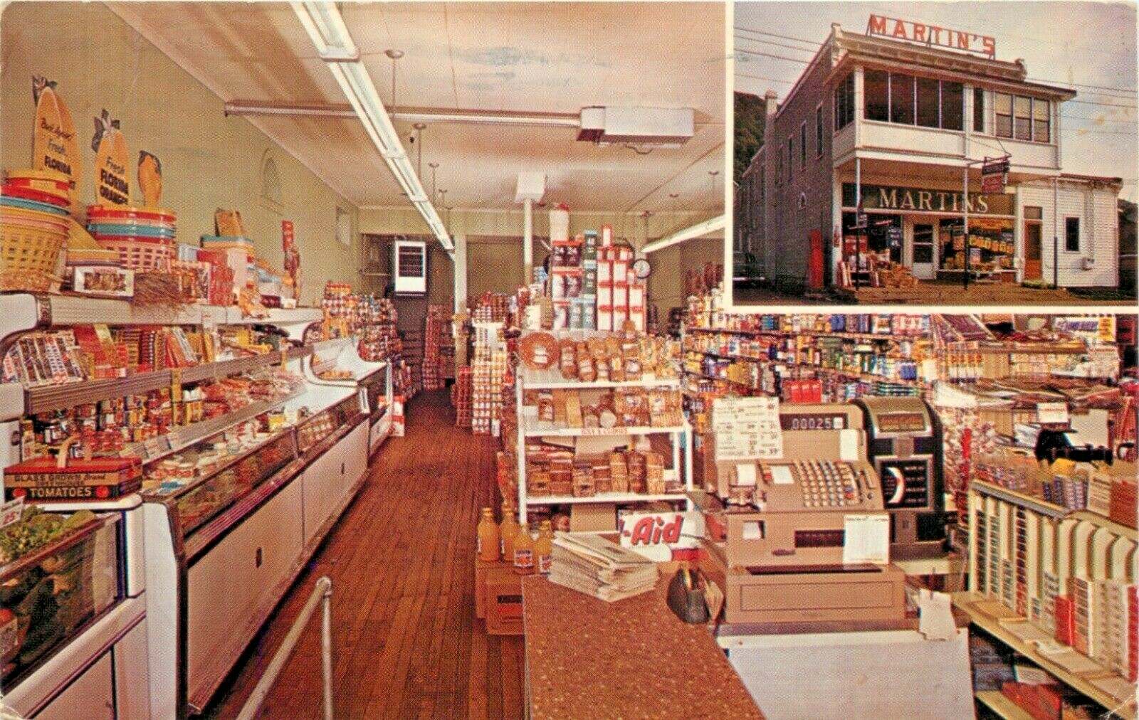 A View Of Martin's General Store, South Side, Galeton, Pennsylvania PA