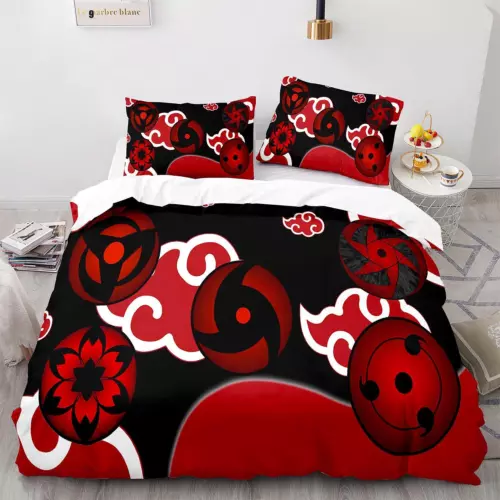 Juego de sábanas Manga Naruto funda de almohada 135x200 200x200 funda nórdica SO - Imagen 6 de 18
