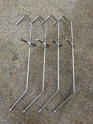 Alloy Wheel Hangers /hooks For Powder Coating Or Spraying (set of
