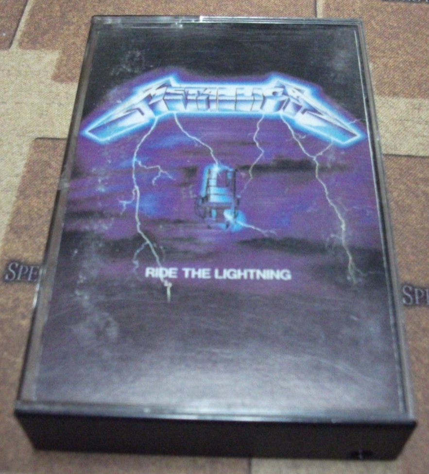 Ride the Lightning by Metallica (Cassette, Jul-1987, Elektra