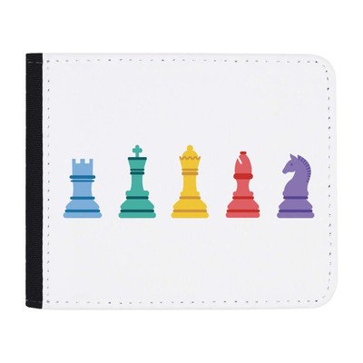 Geldbörse ''Regenbogen Schachfiguren'' (WL00023229)