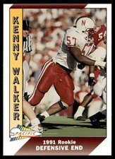1991 Pacific Kenny Walker Rookie Denver Broncos #546