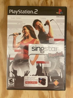 Singstar Rocks!-PS2-Brand New Sealed