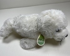 Aurora White Baby Seal Plush Stuffed Animal 9-inch