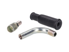 Garelli Piaggio Mofa Moped Dellorto PHBG Vergaser Gaszug Bogen 90 Grad