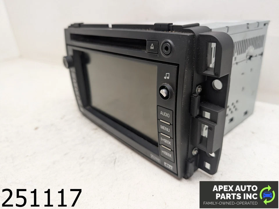 OEM 2007 GMC Yukon 6,2 L Electrónico CD DVD Radio Receptor de Audio Navegación Foto 3 de 4