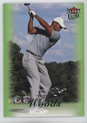 2023 Fleer Ultra Emerald 117/149 Tiger Woods #2 3d2