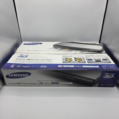 Samsung Blu-Ray Player 3D BD-F7500 4K UHD Upscale Smart Hub OVP NEU 