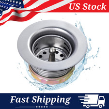 Rust-Proof 304 Stainless 2" Drain Strainer Kit - Bar / RV Sink Strainer