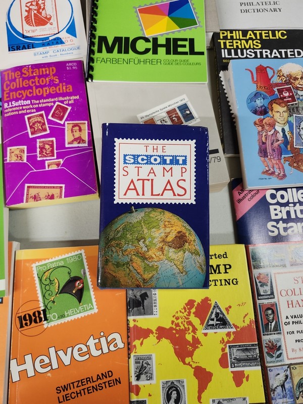 Stamp Collecting Supplies. Books, And Mounts. 