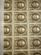 US Scott #653 1929 Nathan Hale 1/2c MNH Full Sheet of 100 VF $99 BIN