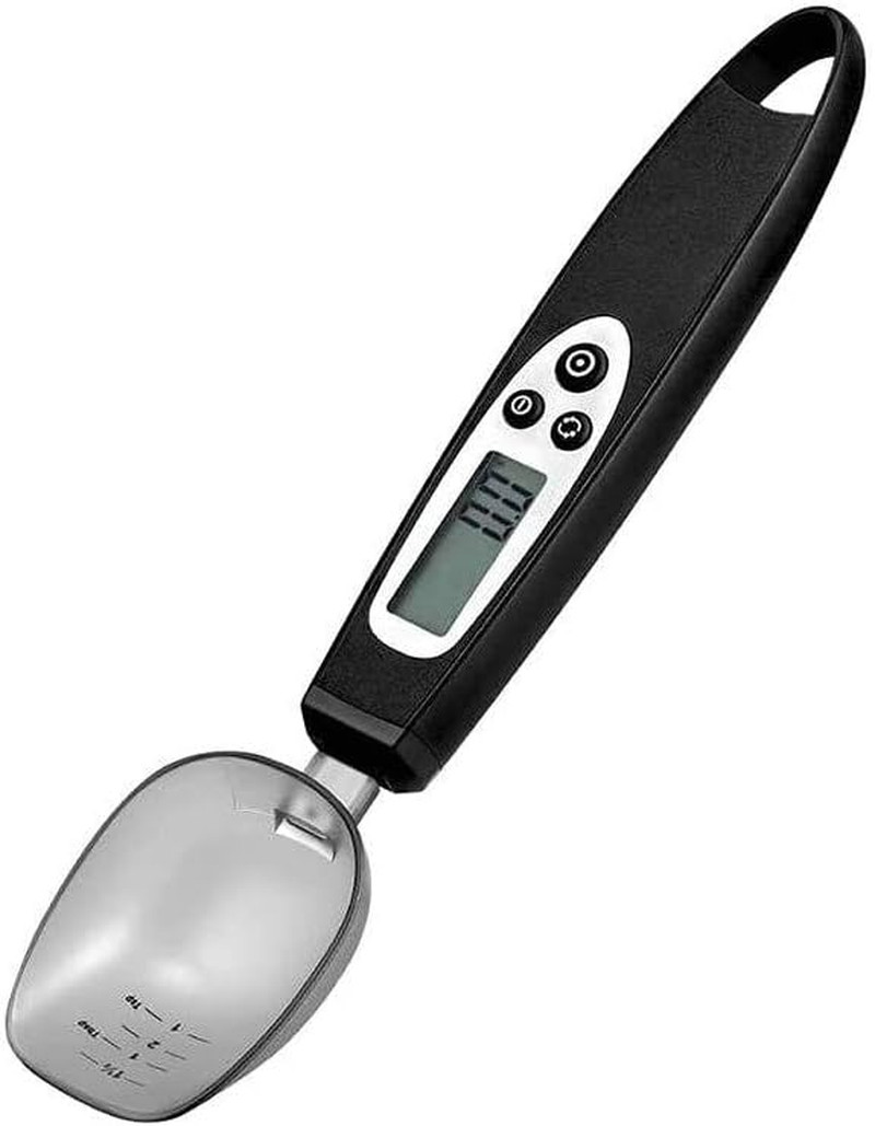 Digital Kitchen Scale with Measuring Spoon - Spoon Scale with Dosing Spoon 30 Ml