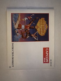 Capcom's Gold Medal Challenge 92, Nintendo NES, Cartridge, Instructions & Box