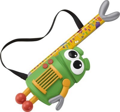 Fisher-Price StoryBots A to Z Rock Star Guitar, Pretend Musical Instrument Learn