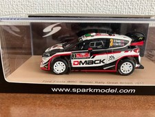 Spark 1/43 Ford Fiesta WRC 2017 Monte Carlo Rally Winner Elfyn Evans Model