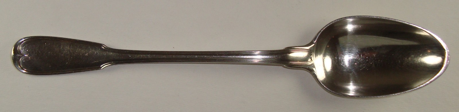 Antique French Solid .950 Silver Large Serving Spoon - 186.4 grams 5.99 oz