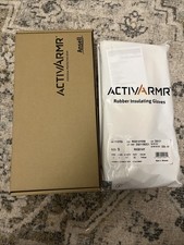 Ansell ActivArmr Electrician Work Gloves Class 0, Length 14Inch Yellow, Size 9