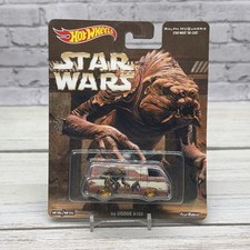 Hot Wheels Star Wars Ralph Mcquarrie Rancor 1966 Dodge A100 Van Real Riders