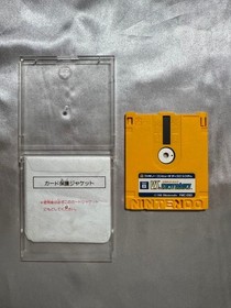 Famicom Disk System VS. Excitebike FC Disk Card Japan 80's Retro game Tested