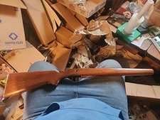 Vintage Remington Wood Replacement Stock .244/6mm Steel Butt Plate Nice