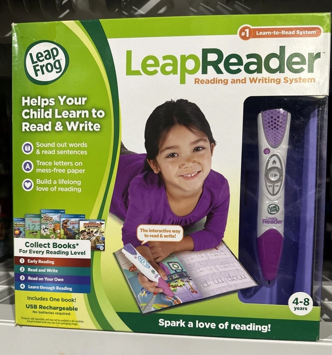 LeapFrog Pink LeapReader Reading and Writing System R2 for sale