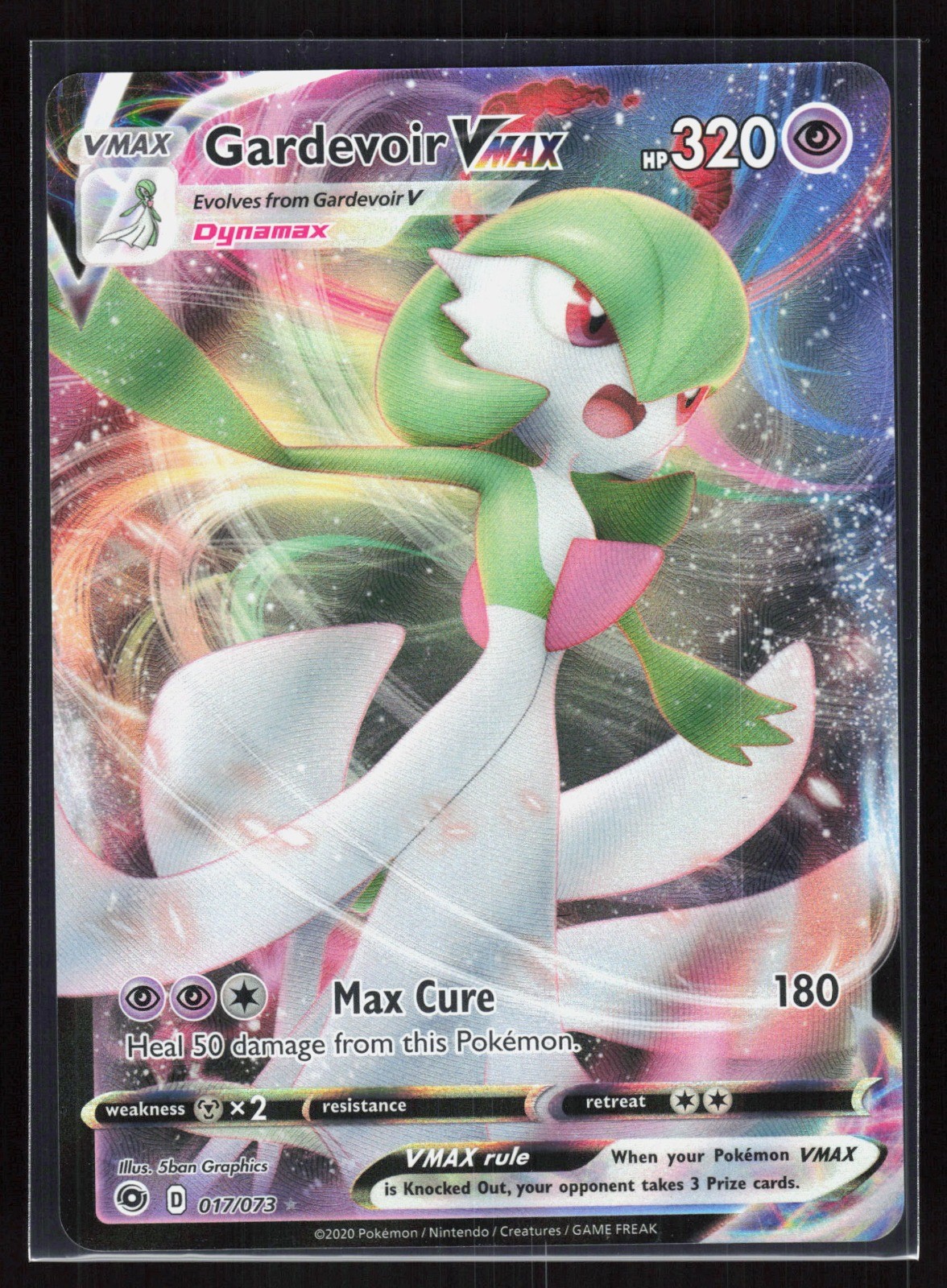 Gardevoir VMAX Holo Ultra Rare Champion's Path 17/73 NM