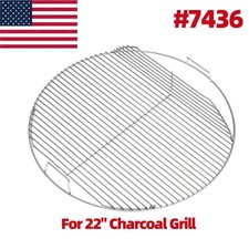 7436 Weber 22 Hinged Cooking Grate 21.5  Repl...