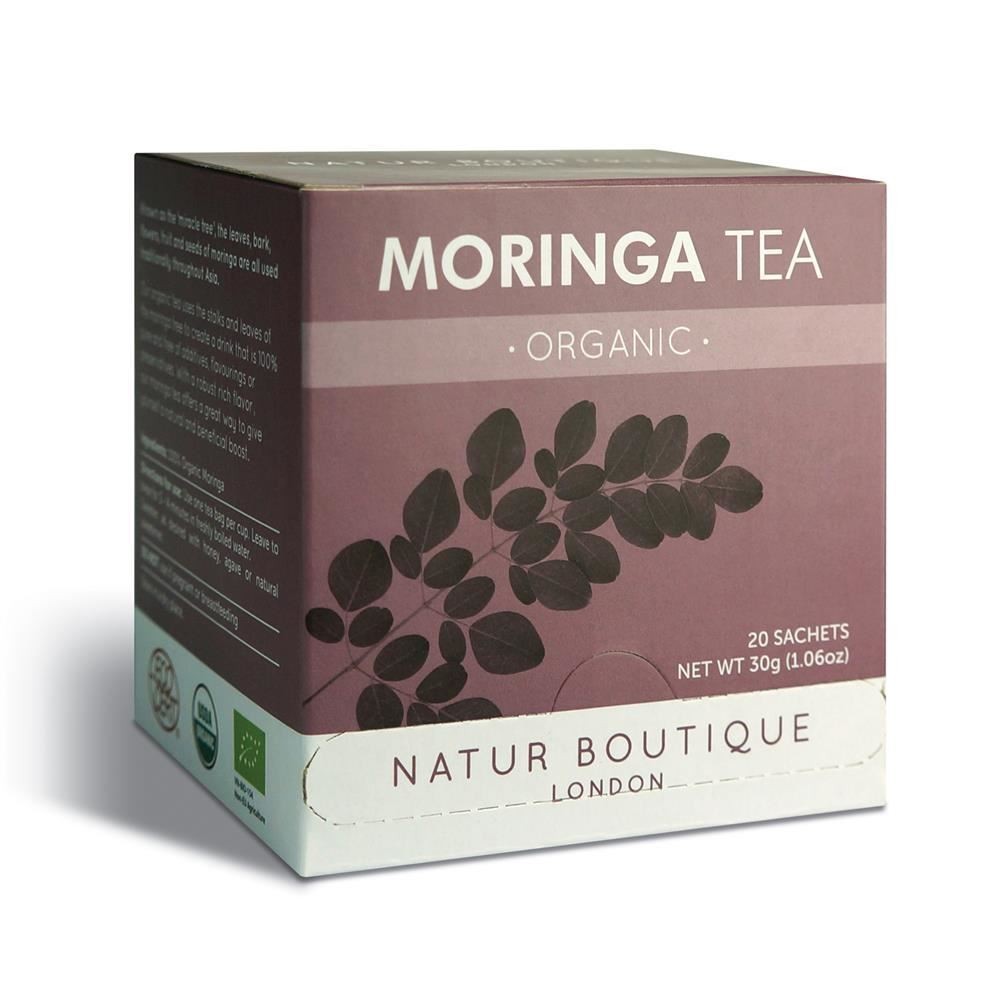 Natur Boutique Organic Moringa Tea 20 Sachets - 2 Pack - Image 4