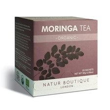 Natur Boutique Organic Moringa Tea 20 Sachets - 4 Pack