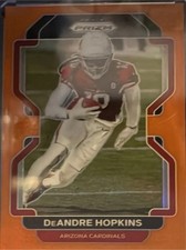 2021 Panini Prizm Orange Prizm DeAndre Hopkins Arizona Cardinals #75 Football