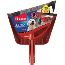 Powercorner Pet Pro 13.5-In Poly Fiber Multi-Surface Angle with Dustpan Upright 