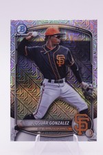 2025 Bowman Draft Mega Box Mojo BDC-182 Josuar Gonzalez - Giants