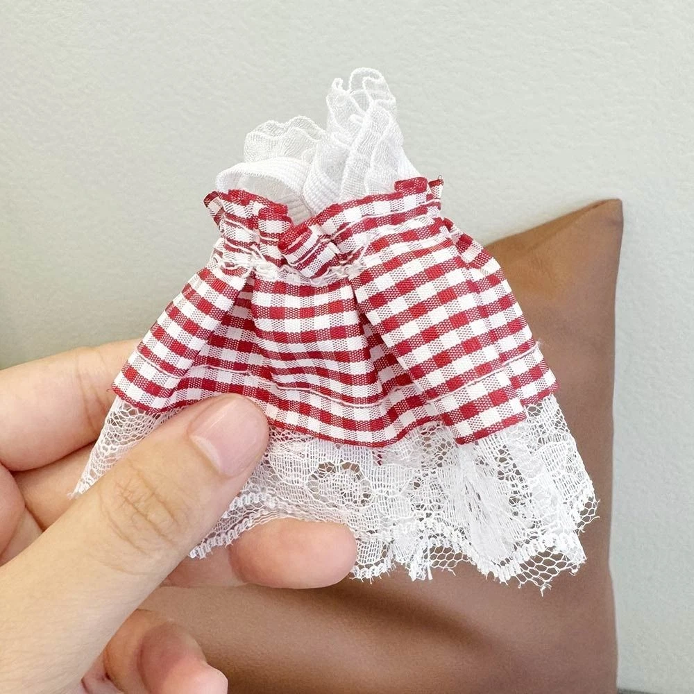 VETEMENTS Gonna bambola carina 10 cm cotone vestiti bambola gonna bambola principessa vestito bambole