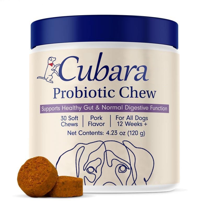 PROBIOTICS Chews for Dogs Gut Health Digestion Support Food 90 Probiotic Treats