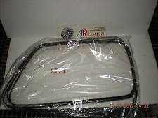 SERIE CORNICI RASCHIAVETRO FIAT OM 40 LEONCINO TIGROTTO ALLUMINIO VELLUTO NERO