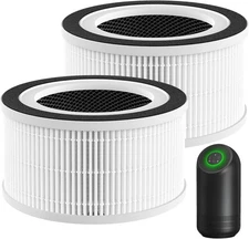 2 Pack Hepa Replacement Filter Compatible with Afloia Fillo/Halo/for Mooka Allo,