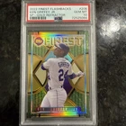 Ken Griffey Jr 2022 Finest Flashbacks Gold Refractor SP 35/50 PSA 10 Gem10 Pop 7