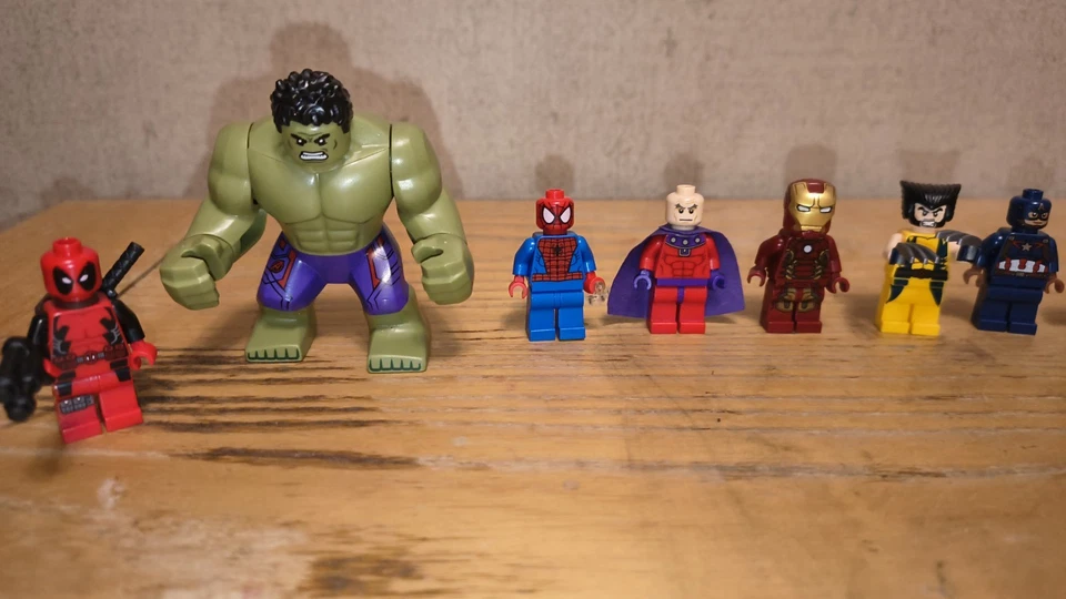 Lego Marvel Minifiguras Lote De 13 Lego Originales Foto 2 de 4