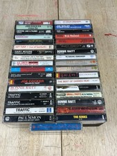 Lot of 35 Classic Rock Cassette Tapes Pop Roc...