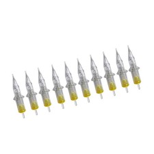 50 Assorted Tattoo Needle Cartridges Round Shader Mix