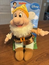 Disney's Snow White And The Seven Dwarfs Happy Plush Sold By Toys "R"Us New '07