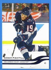 2025-26 Upper Deck Series 2 Hockey Base Adam Fantilli #296 Columbus Blue Jackets