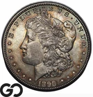 1898 Morgan Silver Dollar Coin, Choice Gem BU++